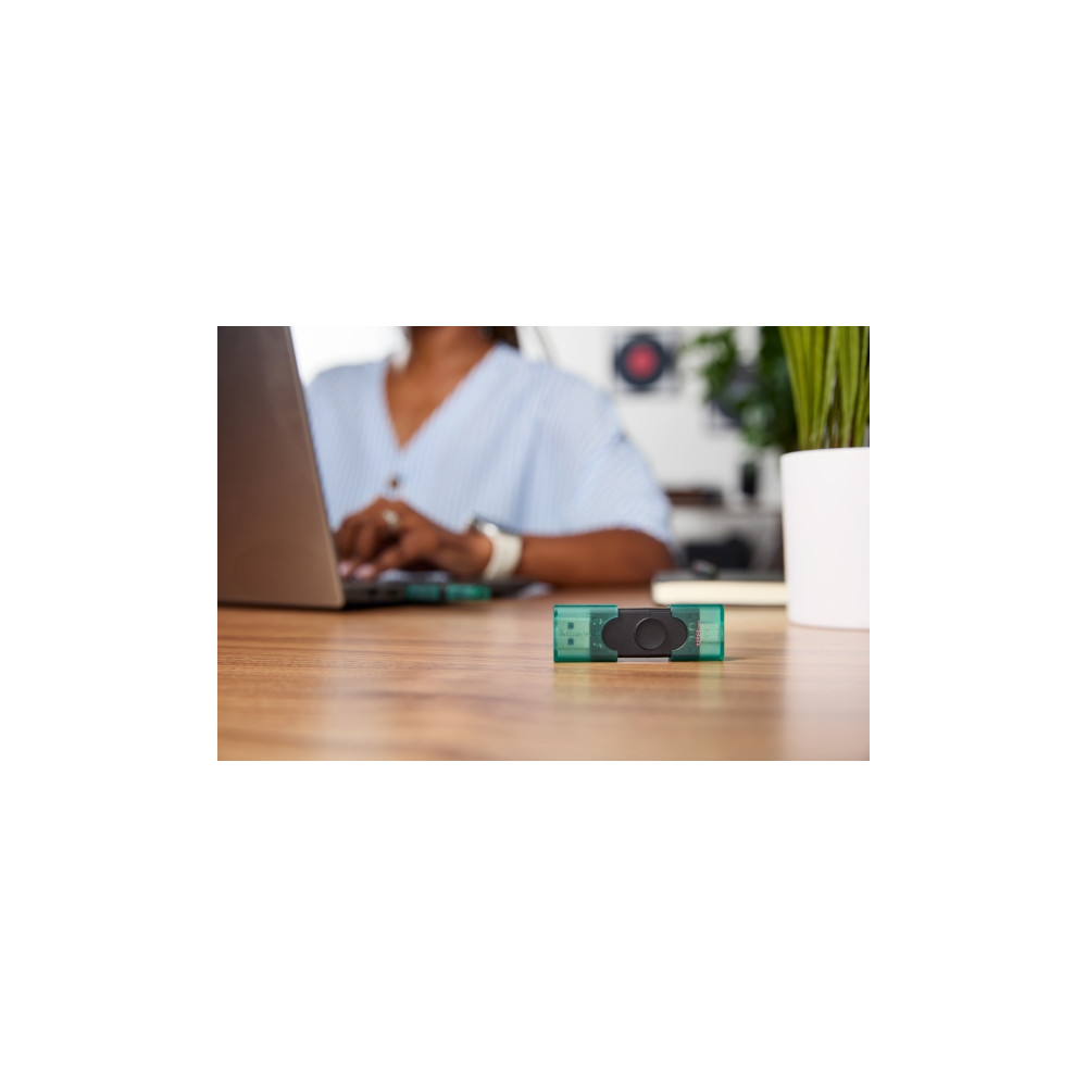 Produktbild för Kingston DataTraveler Duo - USB flash-enhet - 128 GB