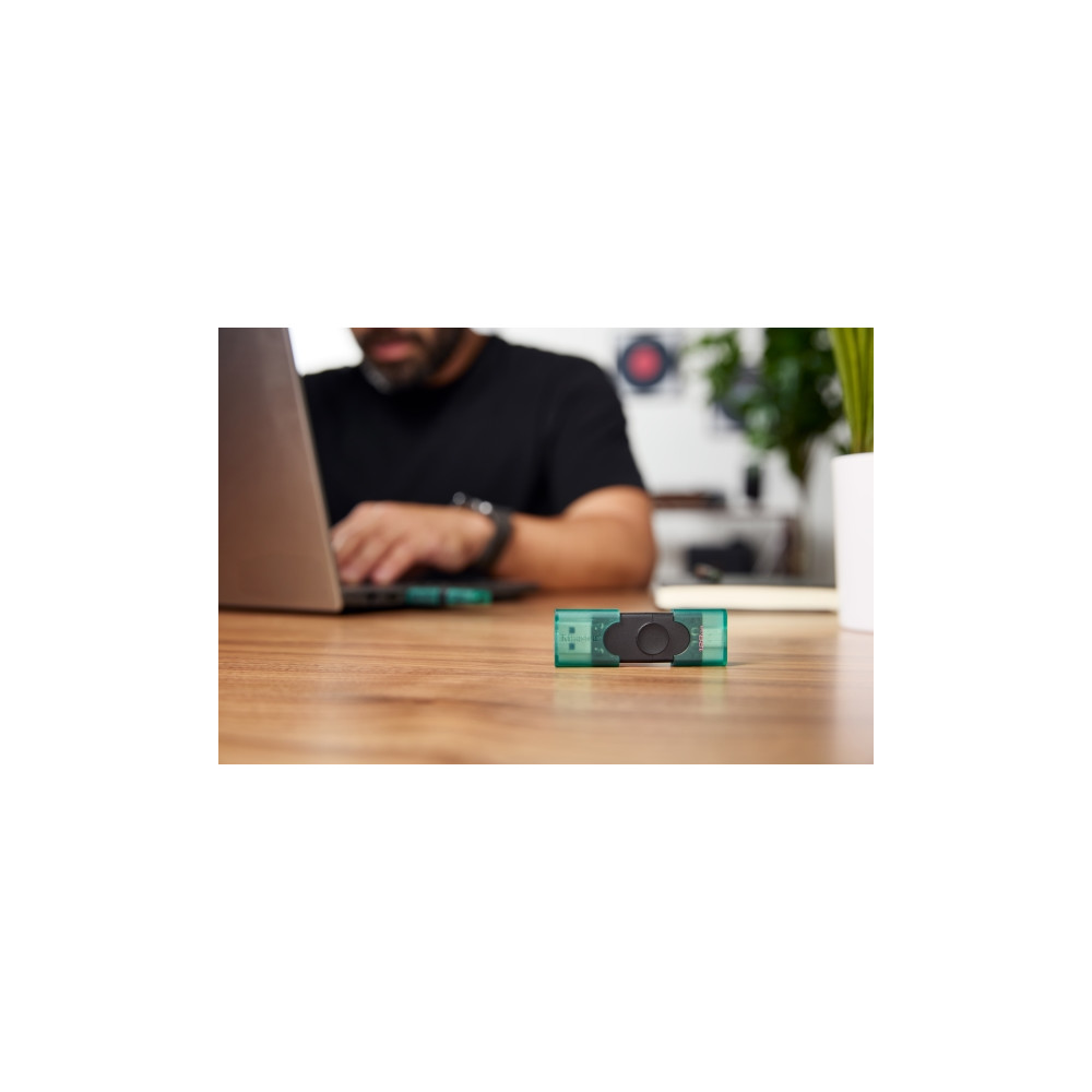 Produktbild för Kingston DataTraveler Duo - USB flash-enhet - 128 GB