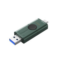 Produktbild för Kingston DataTraveler Duo - USB flash-enhet - 128 GB