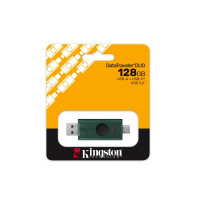 Produktbild för Kingston DataTraveler Duo - USB flash-enhet - 128 GB
