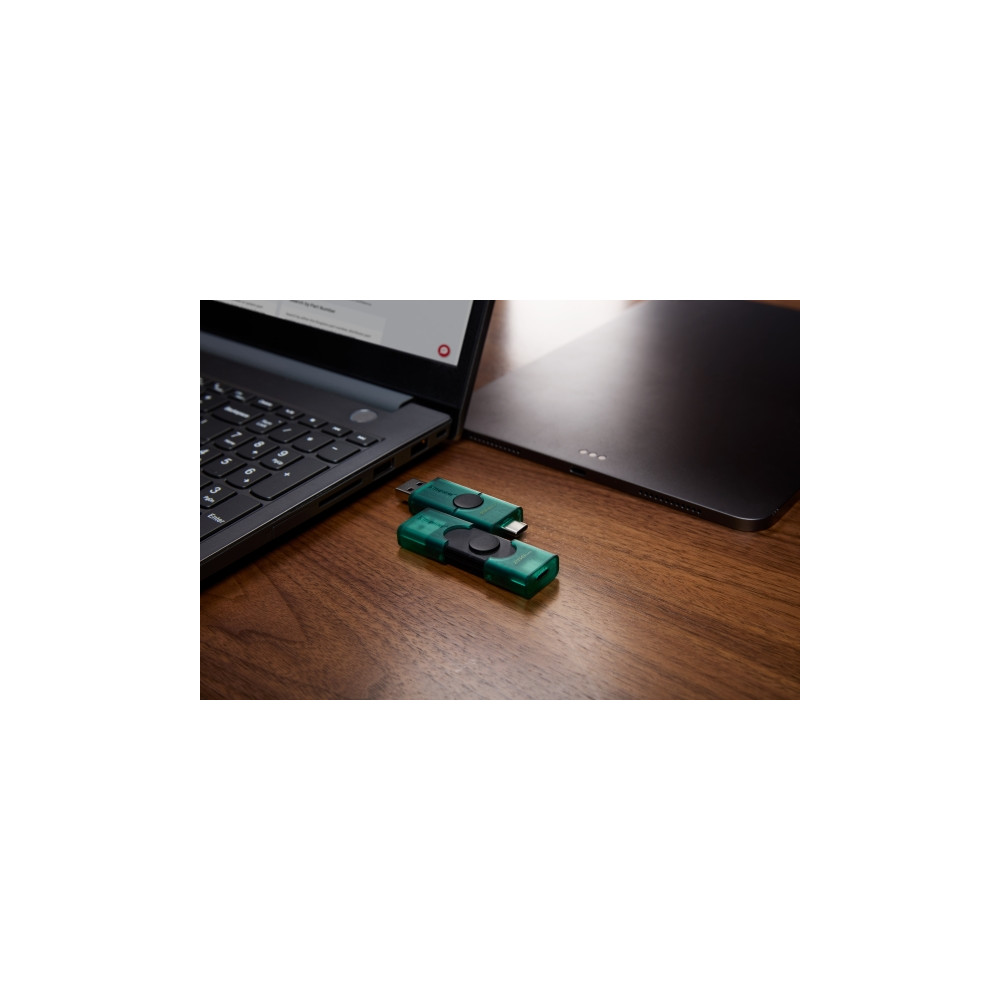 Produktbild för Kingston DataTraveler Duo - USB flash-enhet - 128 GB
