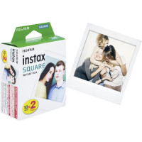 Produktbild för Fujifilm Instax Square färgfilm för snabbframkallning - 10 - 2 kassetter