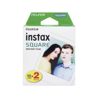 Produktbild för Fujifilm Instax Square färgfilm för snabbframkallning - 10 - 2 kassetter