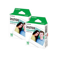 Produktbild för Fujifilm Instax Square färgfilm för snabbframkallning - 10 - 2 kassetter
