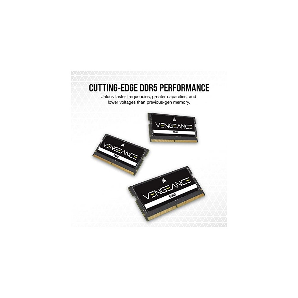Produktbild för CORSAIR Vengeance - DDR5 - modul - 8 GB - SO DIMM 262-pin - 4800 MHz / PC5-38400