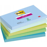 Produktbild för Post-it Super Sticky 655-5SS-OAS - anteckningar - 127 x 76 mm - 450 ark (5 x 90)