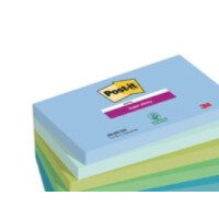Produktbild för Post-it Super Sticky 655-5SS-OAS - anteckningar - 127 x 76 mm - 450 ark (5 x 90)