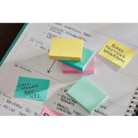 Produktbild för Post-it Super Sticky 655-5SS-OAS - anteckningar - 127 x 76 mm - 450 ark (5 x 90)