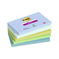 Produktbild för Post-it Super Sticky 655-5SS-OAS - anteckningar - 127 x 76 mm - 450 ark (5 x 90)