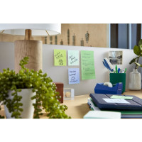Produktbild för Post-it Super Sticky 655-5SS-OAS - anteckningar - 127 x 76 mm - 450 ark (5 x 90)