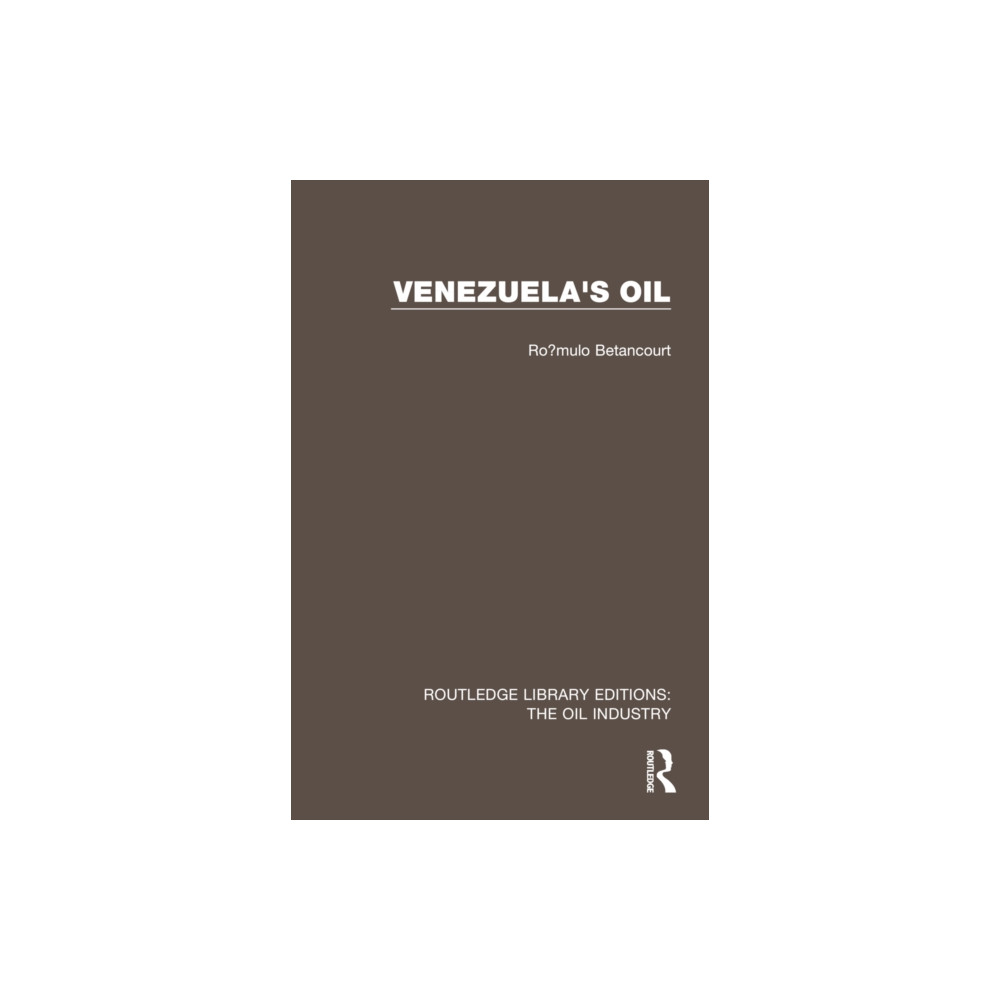 Produktbild för Venezuela's Oil (häftad, eng)