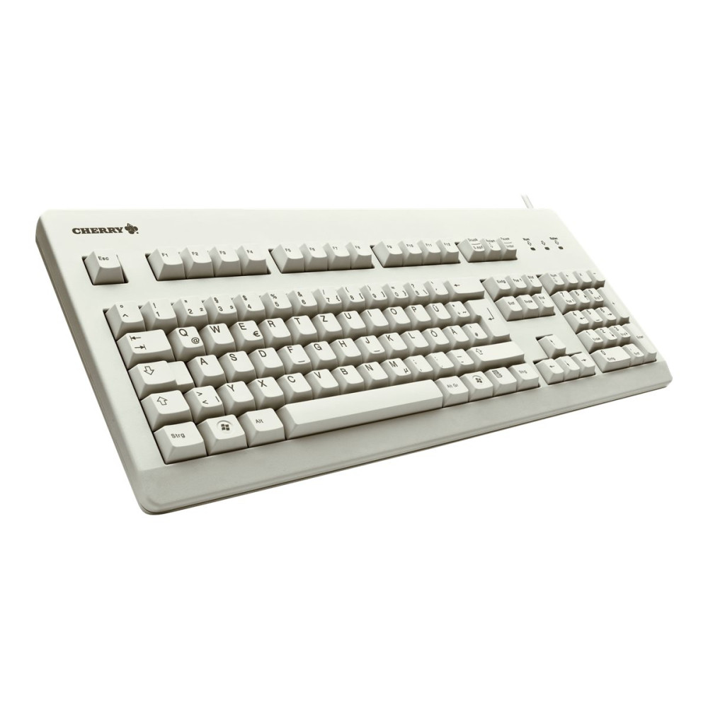 Produktbild för CHERRY G80-3000 - tangentbord - tysk - ljusgrå Inmatningsenhet