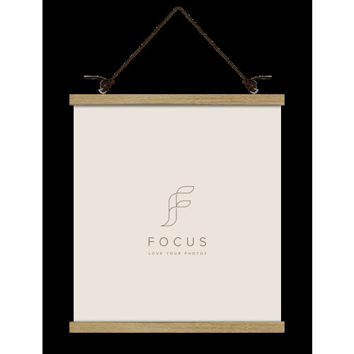 FOCUS Focus Poster Hanger Magnetic Oak 41cm