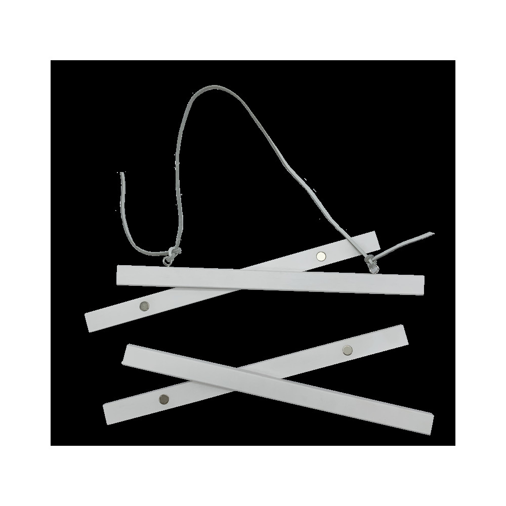 Produktbild för Focus Poster Hanger Magnetic White 31cm