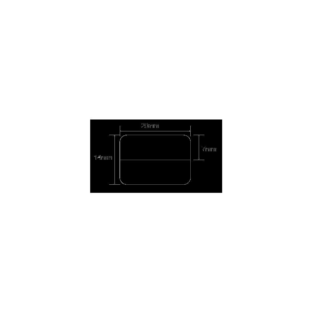 Produktbild för Focus Poster Hanger Magnetic Walnut 51cm