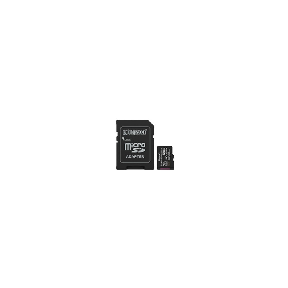 Produktbild för Kingston Canvas Select Plus - flash-minneskort - 128 GB - mikroSDXC UHS-I