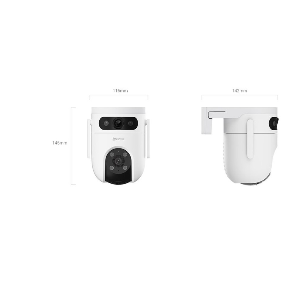 Produktbild för EZVIZ H9C Dual - nätverksövervakningskamera - torn