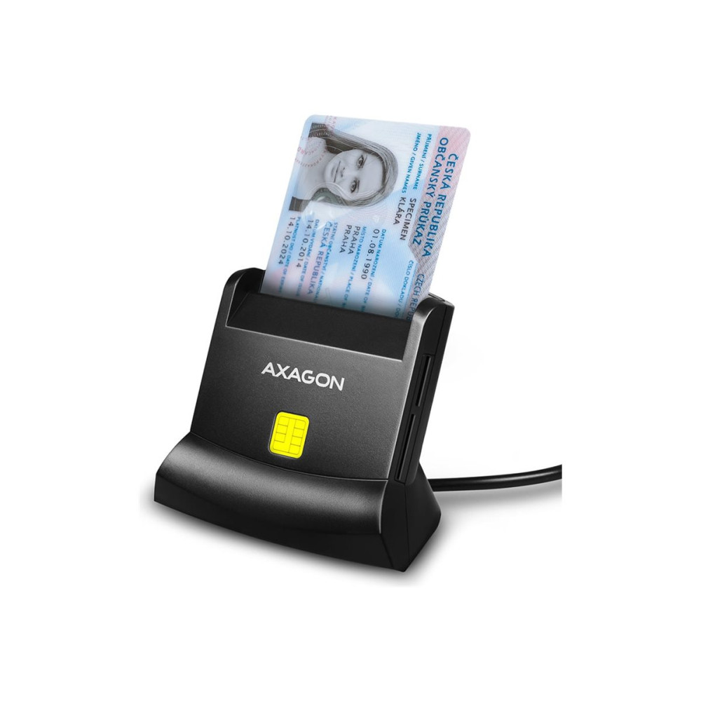 Produktbild för AXAGON CRE-SM2 - SMART-kortläsare - USB 2.0