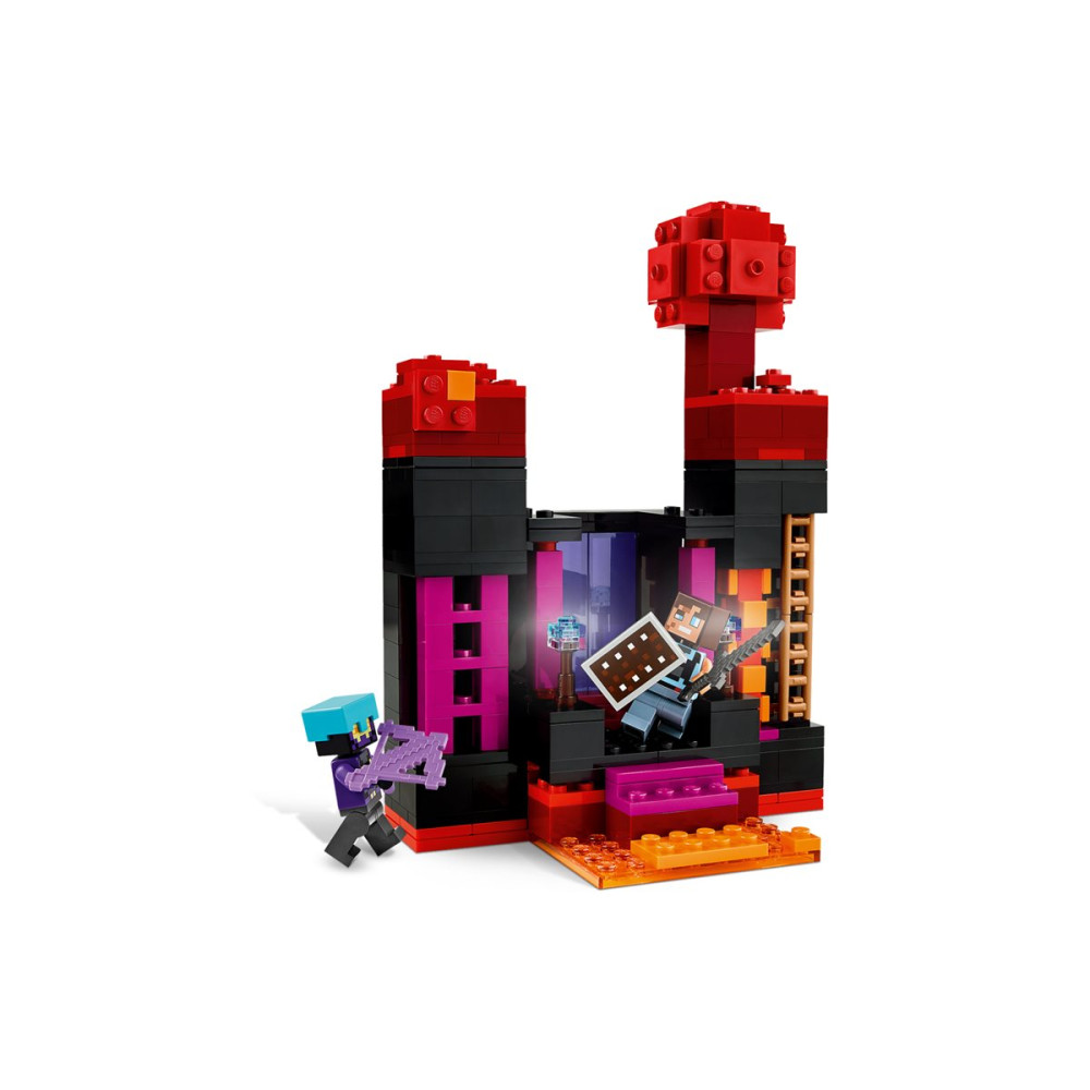 Produktbild för LEGO Minecraft - The Enderman Tower - byggsats