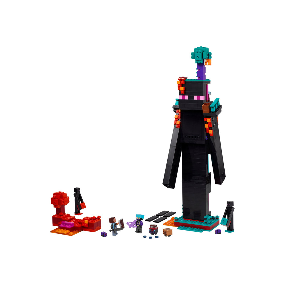 Produktbild för LEGO Minecraft - The Enderman Tower - byggsats