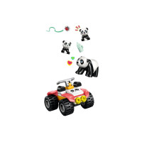 Produktbild för LEGO Friends - Panda Sanctuary Animal Care - byggsats