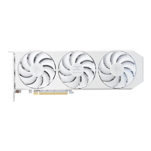 PowerColor PowerColor Hellhound Spectral - grafikkort - Radeon RX 9060 XT - 16 GB - vit
