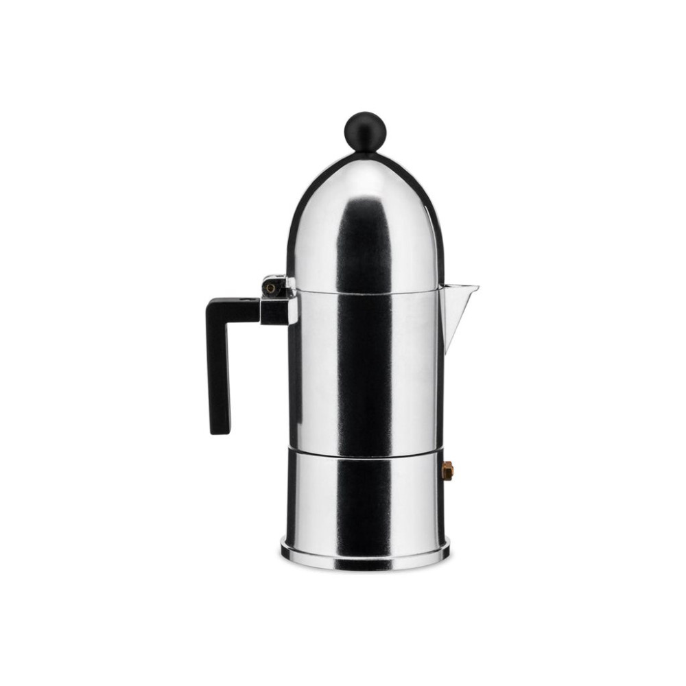Produktbild för Alessi Design Aldo Rossi La cupola - perkolator - 10 diameter x 28.5 cm - 300 ml