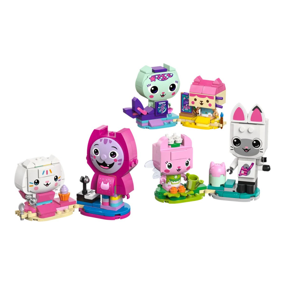 Produktbild för Lego Gabby's Dollhouse 11215 - Gabby's Brick-Built Cat Friends - byggsats