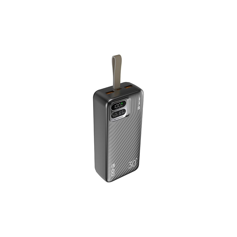 Produktbild för Tracer BLAZE power bank - Li-pol - 2 x USB, USB-C - 65 watt