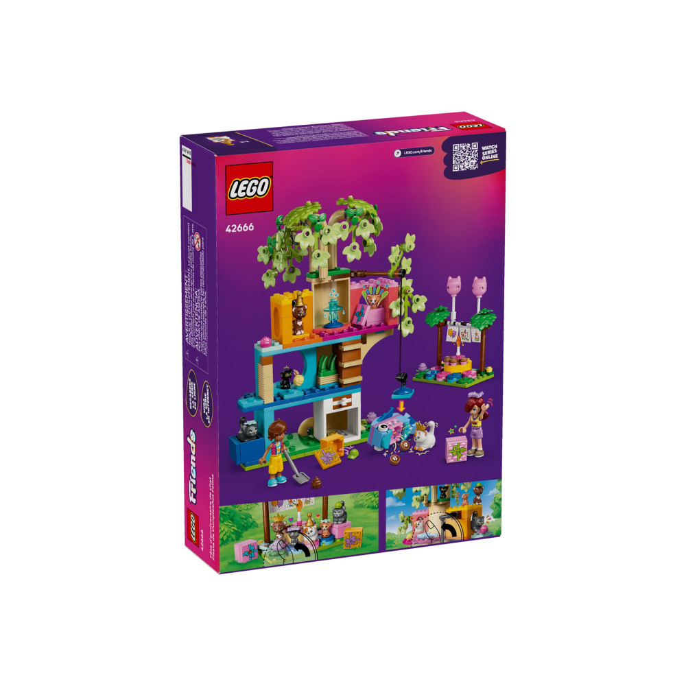 Produktbild för LEGO Friends - Cat Birthday Party & Tree House - byggsats