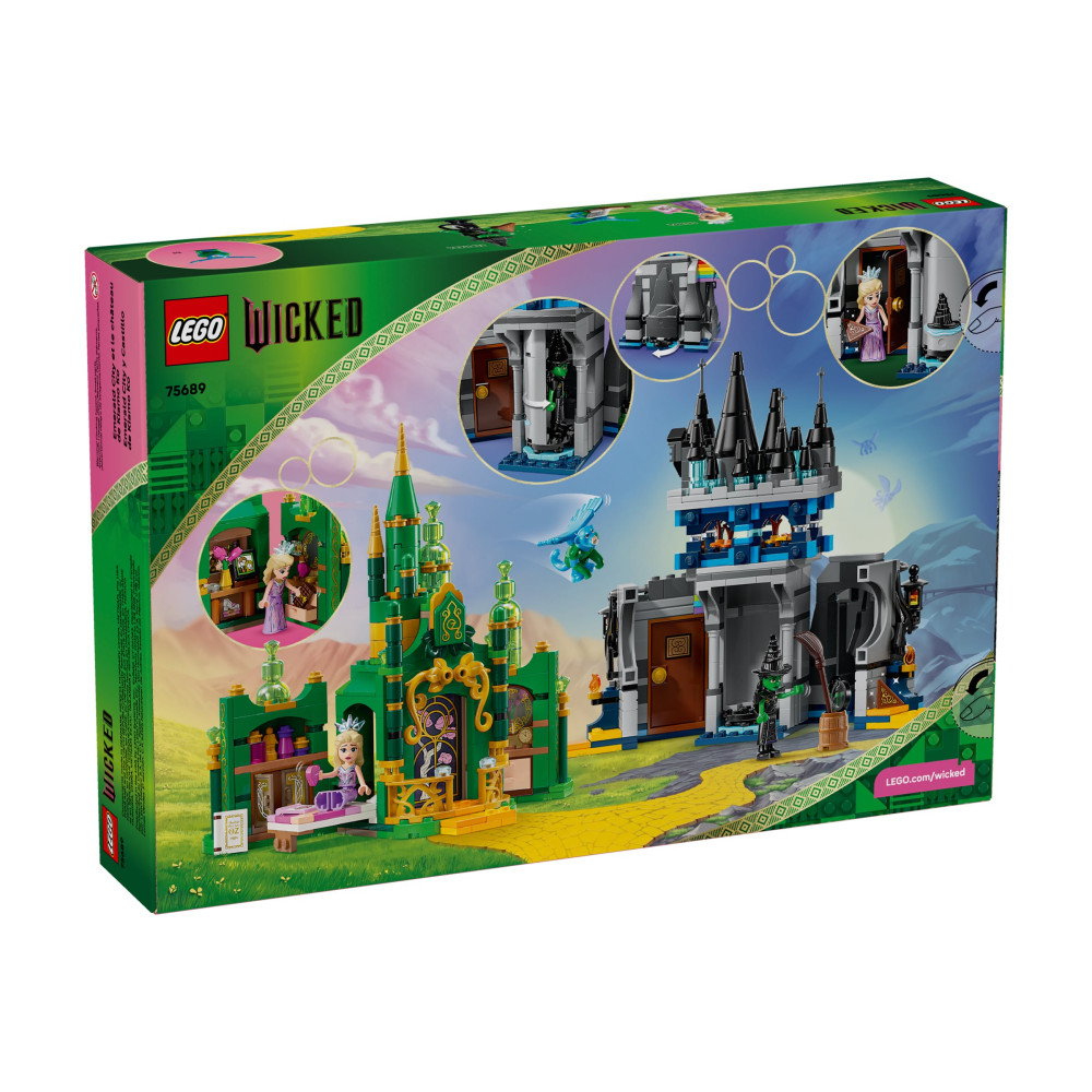 Produktbild för LEGO Wicked - Emerald City & Kiamo Ko Castle - byggsats