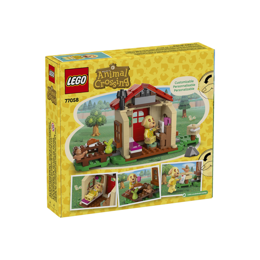 Produktbild för LEGO Animal Crossing - Goldies Mysiga Hus - byggsats