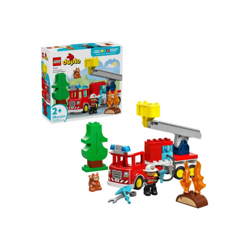 LEGO LEGO DUPLO 10473 - Brandbil med slang och brandman - byggsats