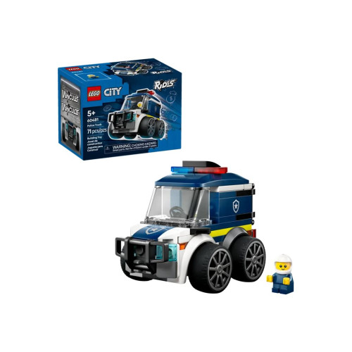 LEGO LEGO City Rides 60481 - Polisbuss - byggsats