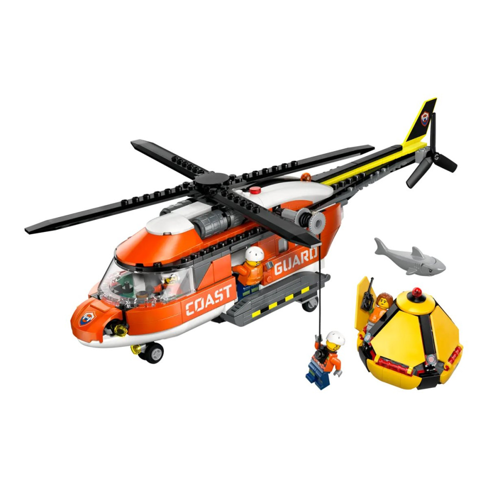 Produktbild för LEGO City 60503 - Kustbevakningens Helikopter - byggsats