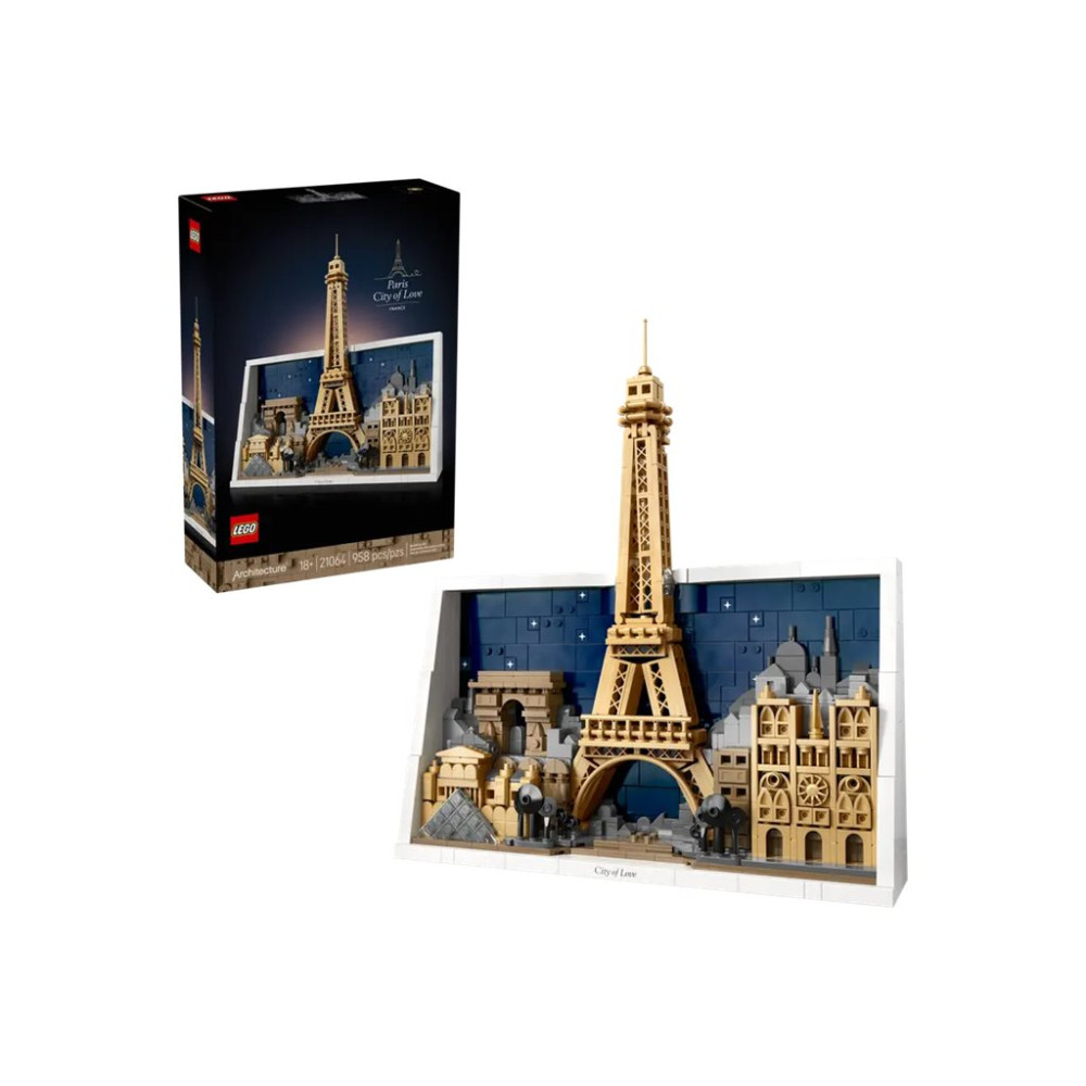 Produktbild för LEGO Architecture 21064 - Paris: Kärlekens stad - byggsats