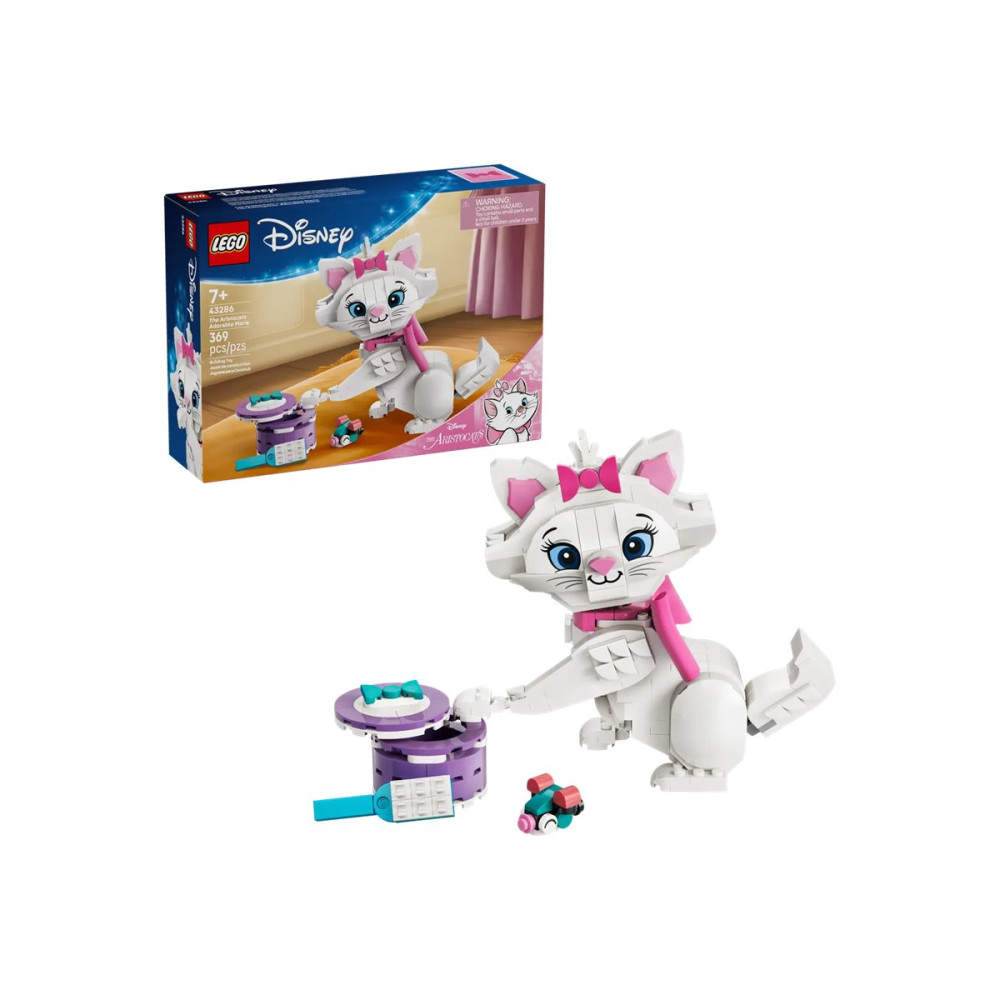 Produktbild för LEGO Disney 43286 - The Aristocats Adorable Marie - byggsats