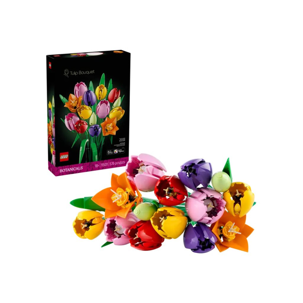 Produktbild för LEGO Botanicals 11501 - Tulpanbukett - byggsats