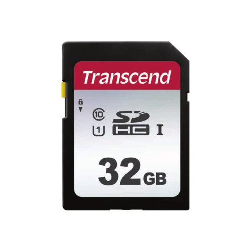 Transcend Information Transcend 300S - flash-minneskort - 32 GB - SDHC UHS-I