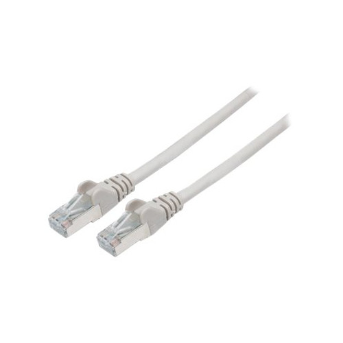 intellinet Intellinet Network Patch Cable, Cat6, 20m, Grey, Copper, S/FTP, LSOH / LSZH, PVC, RJ45, Gold Plated Contacts, Snagless, Booted, Lifetime Warranty, Polybag - patch-kabel - 20 m - grå