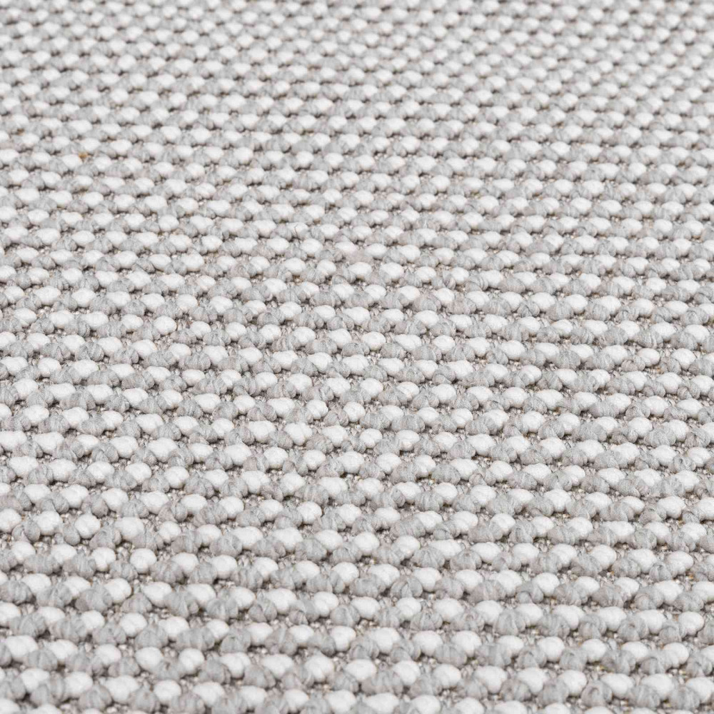 Produktbild för Områdesmattor LUGO Krämfärgad och grå 140 x 200 cm Polyester