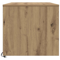 Produktbild för Kaffeebord med låda Artisan Ek 90 x 50 x 45 cm Konstruerat trä