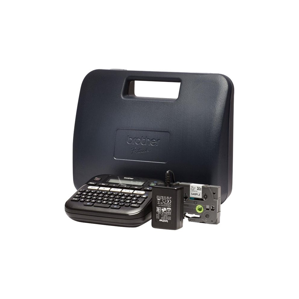 Produktbild för Brother P-Touch PT-D210VP - etikettskrivare - svartvit - termisk överföring