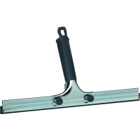 Produktbild för Fönsterskrapa Vikan 35x19,5x3,5 cm, grå, galvaniserat stål/P...