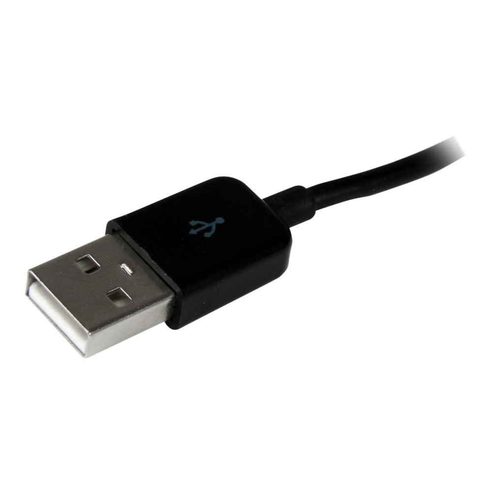 Produktbild för StarTech.com VGA till HDMI-adapter med USB-audio & -ström – bärbar VGA till HDMI-konverterare – 1080p - adapterkabel - HDMI/VGA/ljud/USB - 26 cm