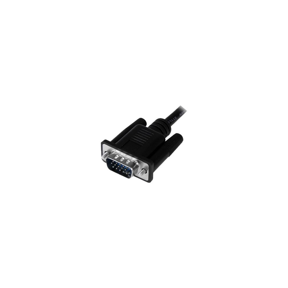 Produktbild för StarTech.com VGA till HDMI-adapter med USB-audio & -ström – bärbar VGA till HDMI-konverterare – 1080p - adapterkabel - HDMI/VGA/ljud/USB - 26 cm
