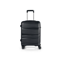 Produktbild för Resväska set RW Travel Alfrida svart 20"/24"/28" PP-plast me...