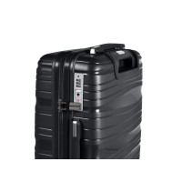 Produktbild för Resväska set RW Travel Alfrida svart 20"/24"/28" PP-plast me...