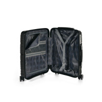 Produktbild för Resväska set RW Travel Alfrida svart 20"/24"/28" PP-plast me...
