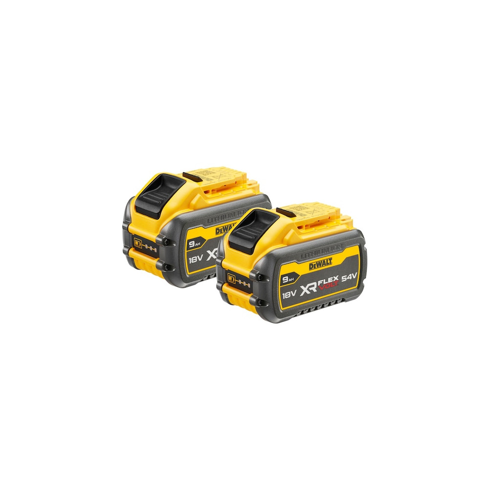 Produktbild för DeWALT DCB547X2-XJ, Batteri, 9 Ah, 54 V, DeWalt, Discharge o...